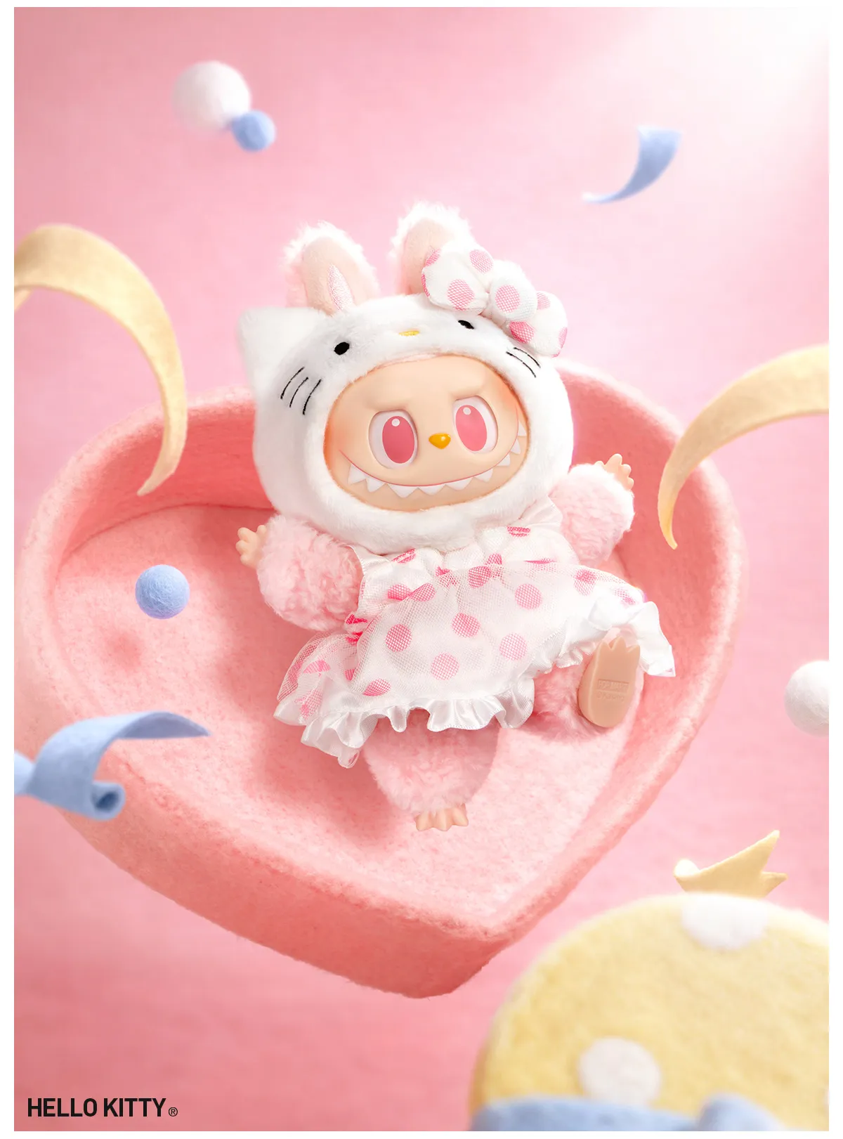 THE MONSTERS × Hello Kitty and Friends Series-Vinyl Plush Pendant Blind Box (6)