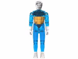 Micronauts ReAction+ Wave 03 Time Traveler (Translucent Blue) Action Figure