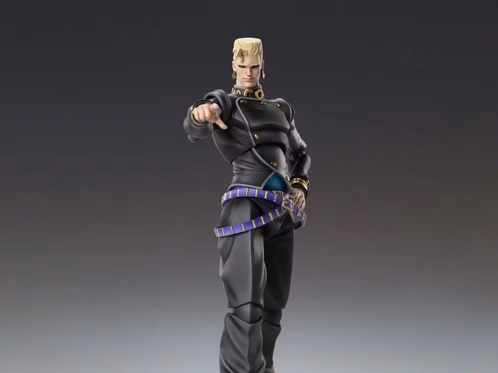 JoJo's Bizarre Adventure: Diamond is Unbreakable Super Action Statue Keicho Nijimura & Bad Company Action Figure