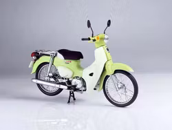 Tohoku Zunko Project Honda Super Cub (Zundamon Edition) 1/12 Scale Model Kit