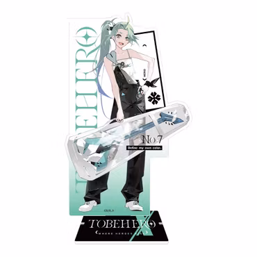 To Be Hero X Acrylic Stand Hero Show Series Lucky Cyan