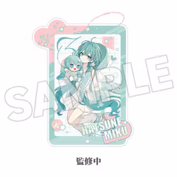 Hatsune Miku Miku Hug Series Photo Frame Set: Flower Ver.