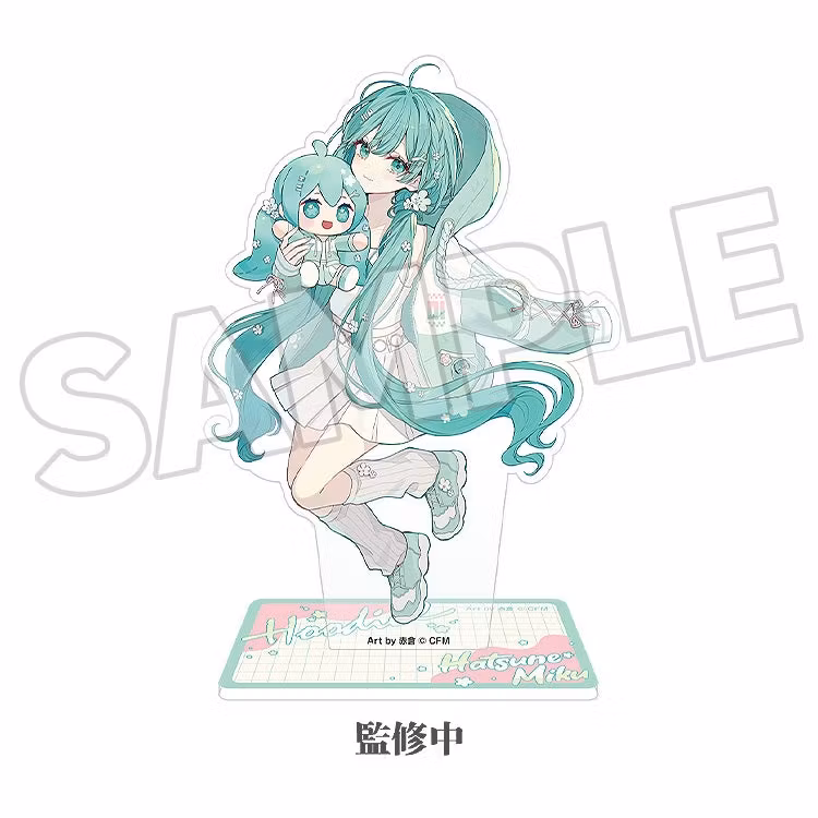 Hatsune Miku Miku Hug Series Acrylic Stand: Flower Ver.