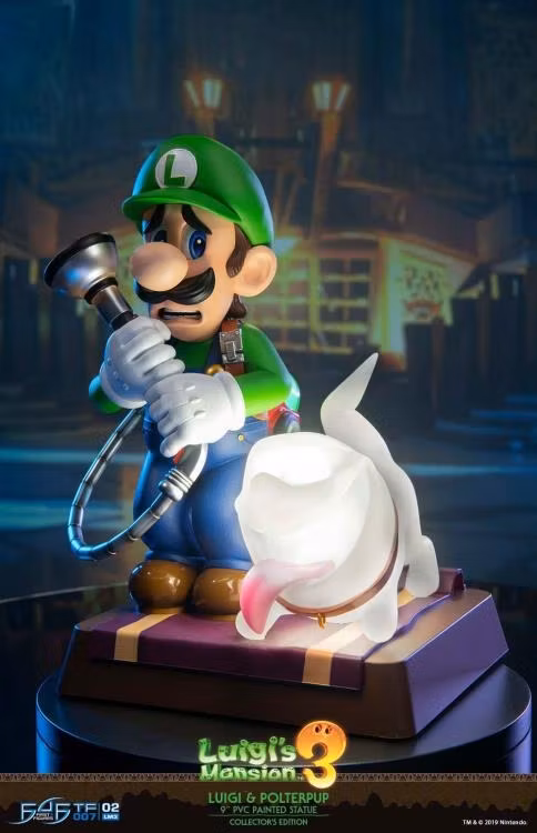 Luigi's Mansion 3 Luigi Collector's Edition Statue