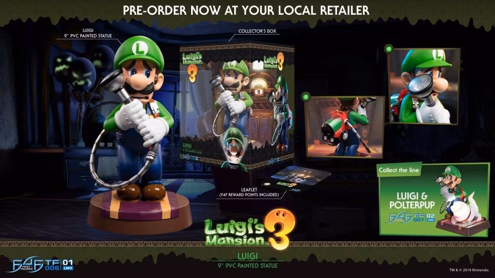 Luigi's Mansion 3 Luigi Statue