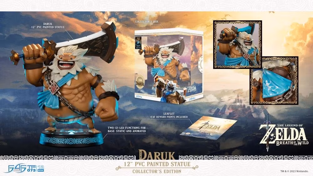 The Legend of Zelda: Breath of the Wild Daruk Collector's Edition Statue