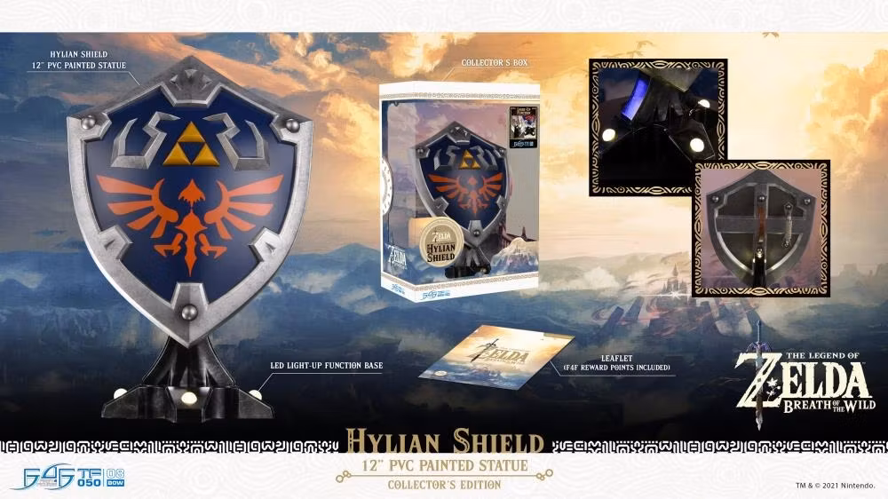 The Legend of Zelda: Breath of the Wild Hylian Shield Collector's Edition