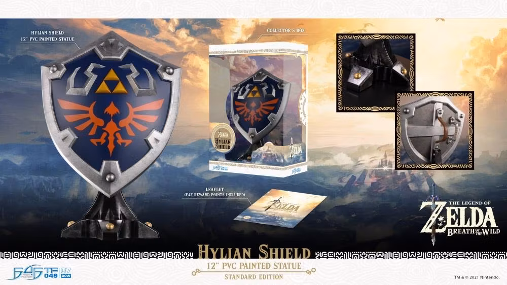 The Legend of Zelda: Breath of the Wild Hylian Shield Standard Edition