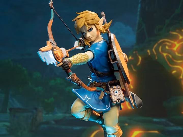 The Legend of Zelda: Breath of the Wild Link Statue Collector's Edition