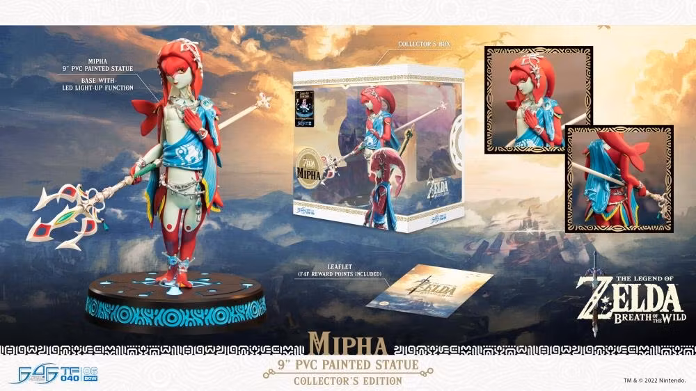 The Legend of Zelda: Breath of the Wild Mipha Collector's Edition Statue