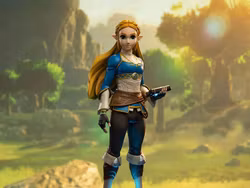 The Legend of Zelda: Breath of the Wild Zelda Statue Collector's Edition