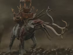 The Lord of the Rings: The Return of the King Mumak in Battle Miniature Statue