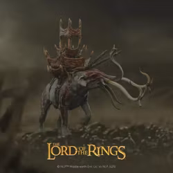 The Lord of the Rings: The Return of the King Mumak in Battle Miniature Statue