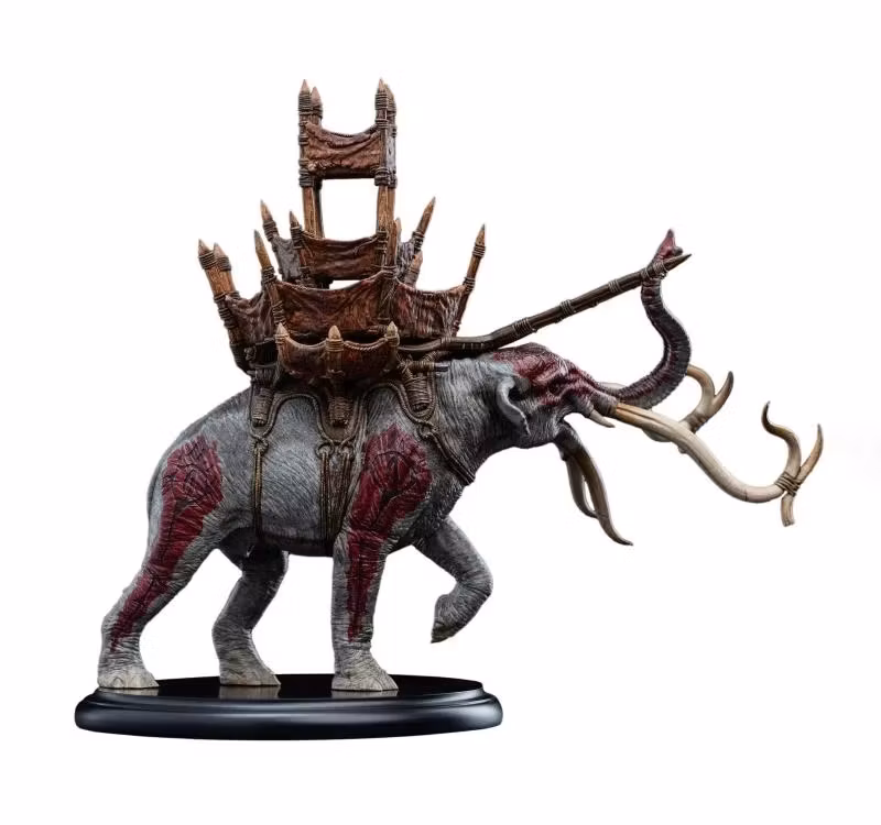 The Lord of the Rings: The Return of the King Mumak in Battle Miniature Statue
