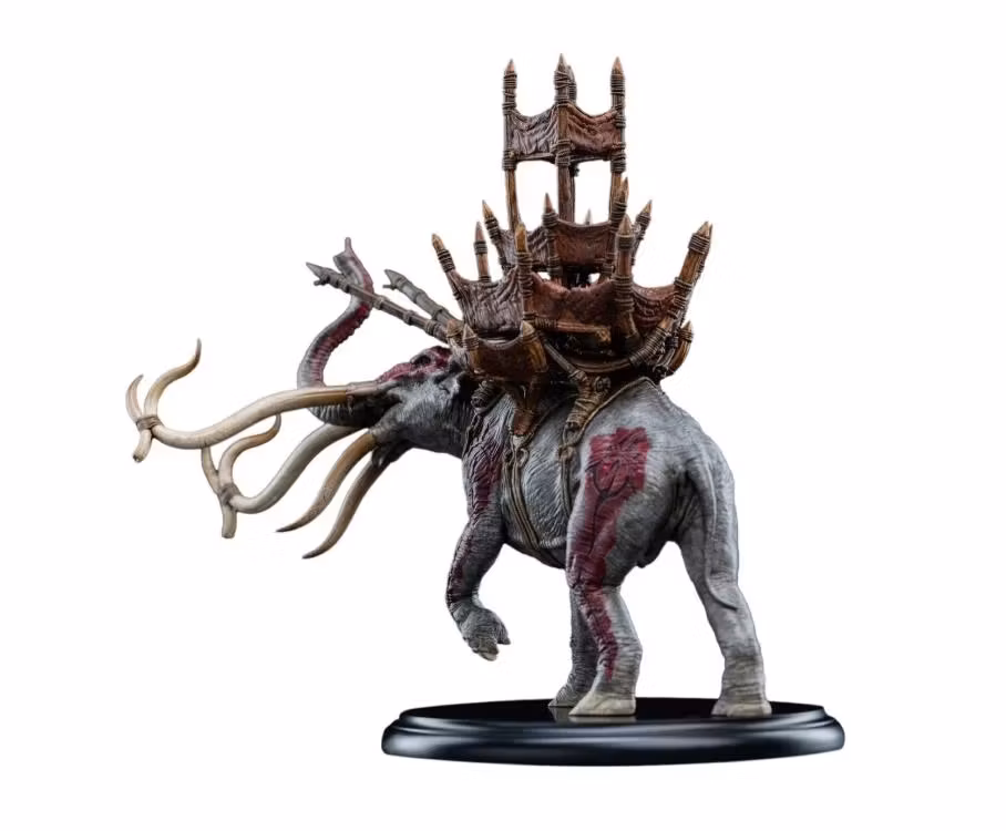 The Lord of the Rings: The Return of the King Mumak in Battle Miniature Statue