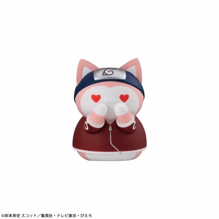 Naruto Nyaruto! Mega Cat Project Cats of Konoha Village Reboot Box of 8 Random Figures
