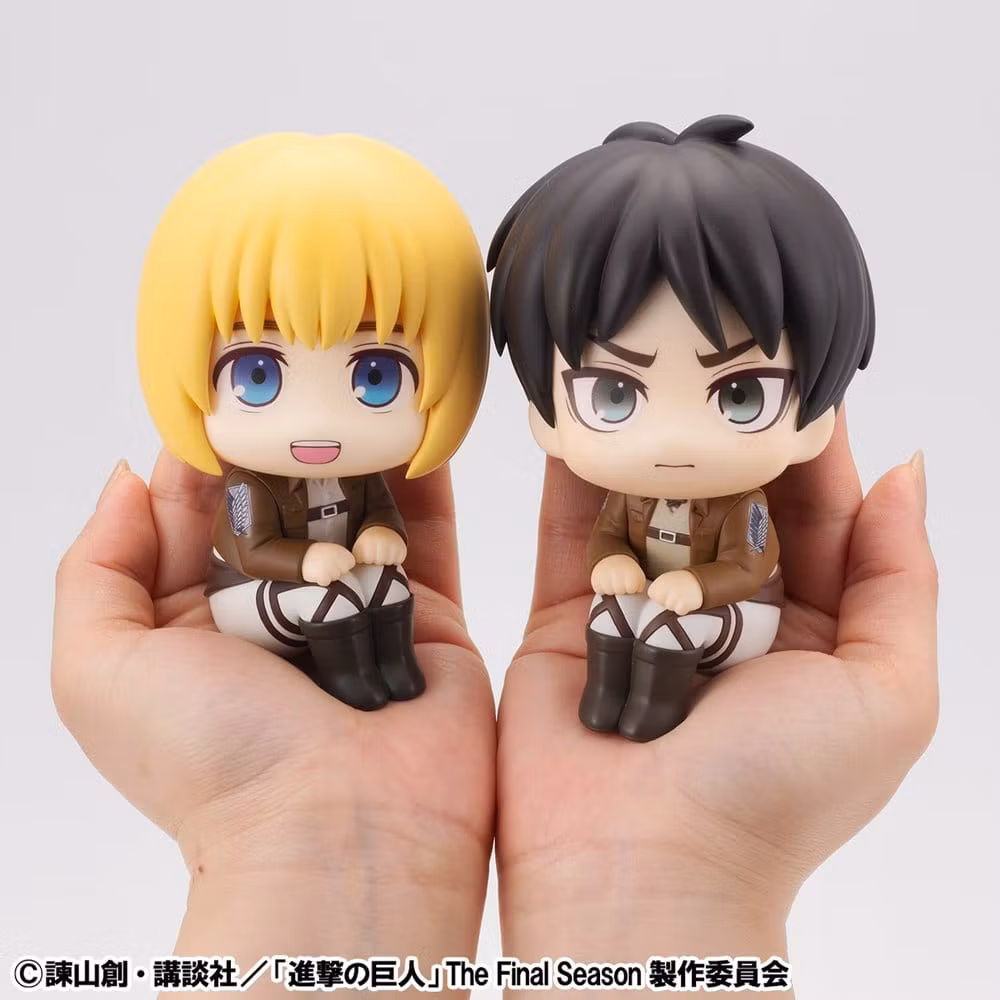 Attack on Titan Look Up Series Armin Arlert & Eren Yeager (Grump Ver.) (With Gift)