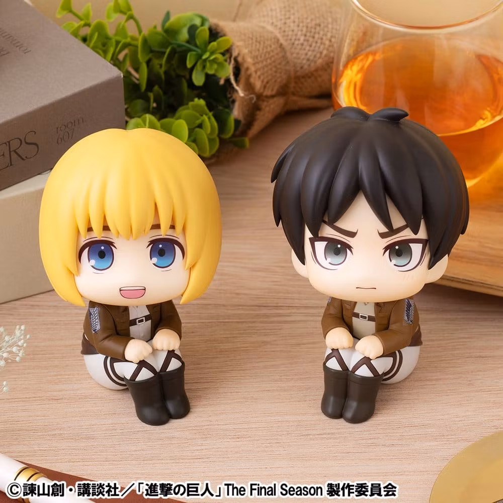 Attack on Titan Look Up Series Armin Arlert & Eren Yeager (Grump Ver.) (With Gift)