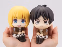Attack on Titan Look Up Series Armin Arlert & Eren Yeager (Grump Ver.) (With Gift)