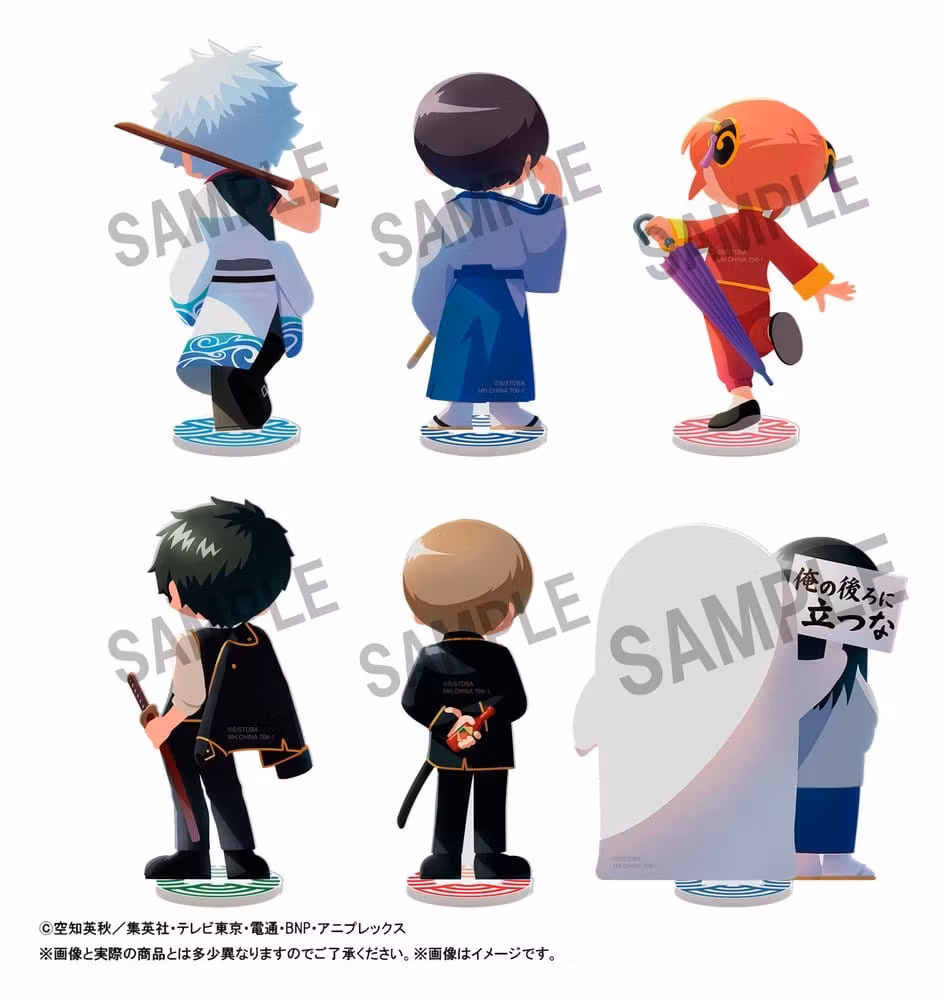 Gintama Irusta Acrylic Stand 6 Blind Boxes