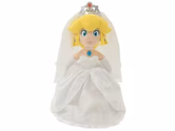 Super Mario Plush Figure Princess Peach Wedding