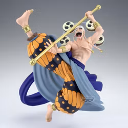 One Piece Cross Posing Enel Figure