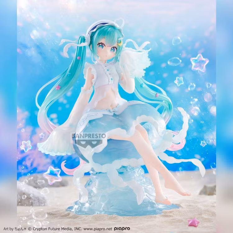 Vocaloid Banpresto Evolve Clearluxe Hatsune Miku (Jellyfish) Figure