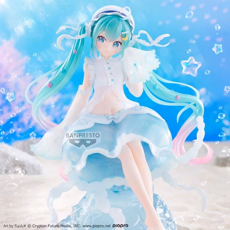 Vocaloid Banpresto Evolve Clearluxe Hatsune Miku (Jellyfish) Figure