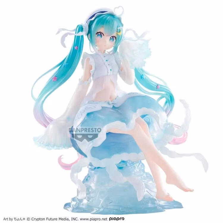 Vocaloid Banpresto Evolve Clearluxe Hatsune Miku (Jellyfish) Figure