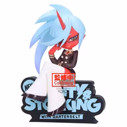 New Panty & Stocking with Garterbelt Monitor Top Figure Kneesocks