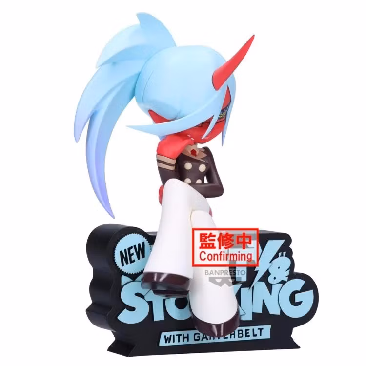 New Panty & Stocking with Garterbelt Monitor Top Figure Kneesocks