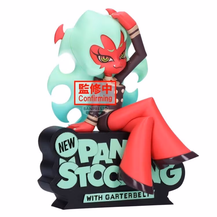 New Panty & Stocking with Garterbelt Monitor Top Figure Scanty