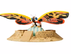 Rebirth of Mothra (1996) Toho Monster Series Art Vignette Mothra Figure