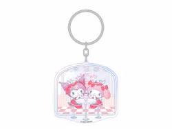Sanrio Acrylic Keychain Hello Kitty & Friends American Diner