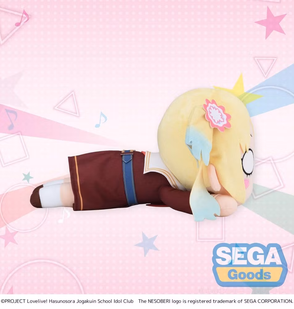 Love Live! Nesoberi (Lay-Down) Plush Figure Osawa Rurino - Winter Uniform
