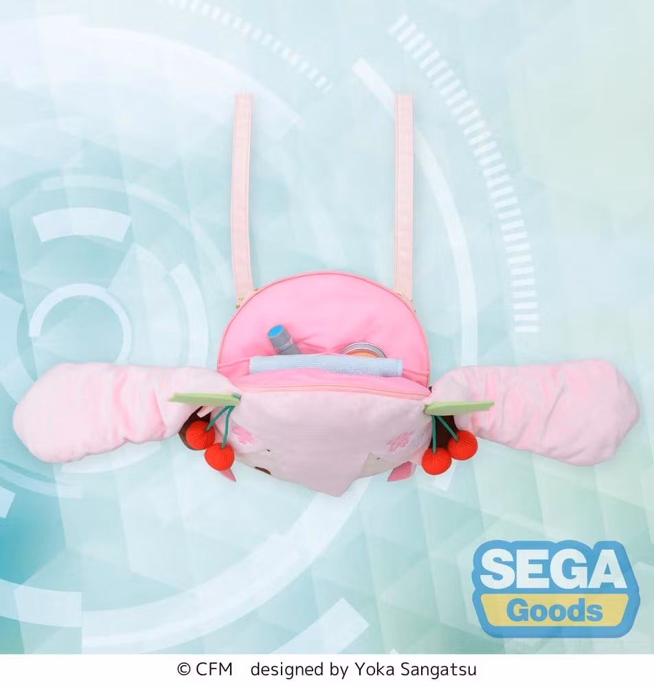 Character Vocal Series 01: Hatsune Miku fuwa petit Shoulder Bag Sakura Miku Face