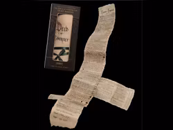 The Hobbit Mini Replica The Burglar Contract of Bilbo Baggins