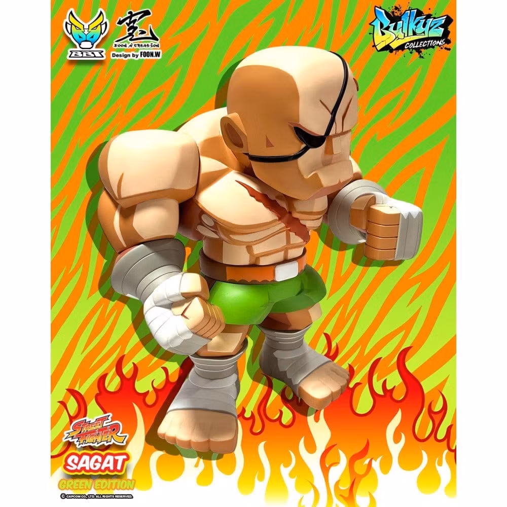 Street Fighter Bulkyz Collection Sagat Figure