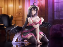 Overlord Desktop Cute Albedo (Negligee Ver.) Figure