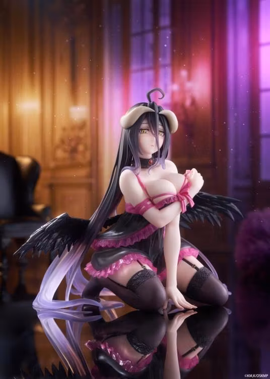 Overlord Desktop Cute Albedo (Negligee Ver.) Figure