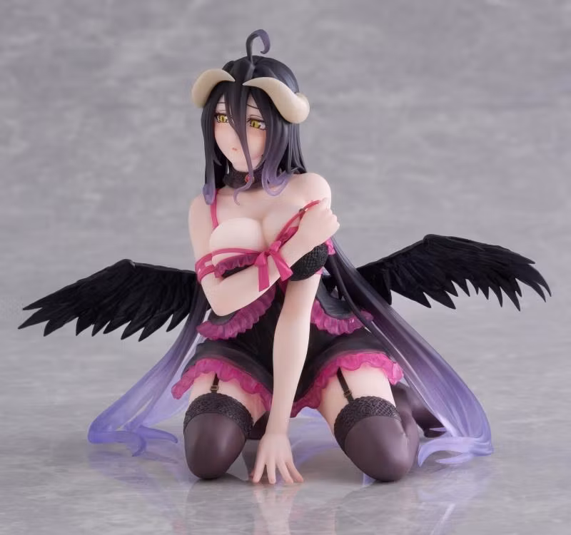 Overlord Desktop Cute Albedo (Negligee Ver.) Figure