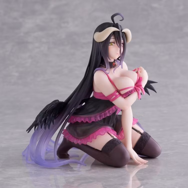 Overlord Desktop Cute Albedo (Negligee Ver.) Figure