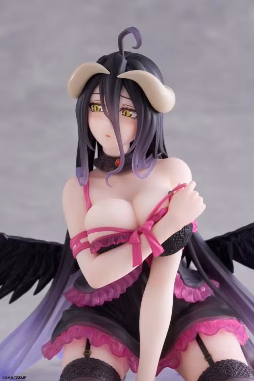 Overlord Desktop Cute Albedo (Negligee Ver.) Figure