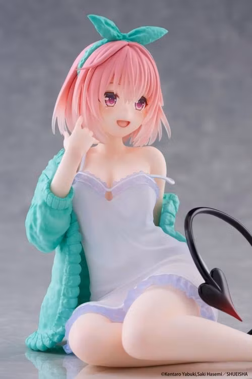To Love-Ru Darkness Desktop Cute Momo (Roomwear Ver.) Figure