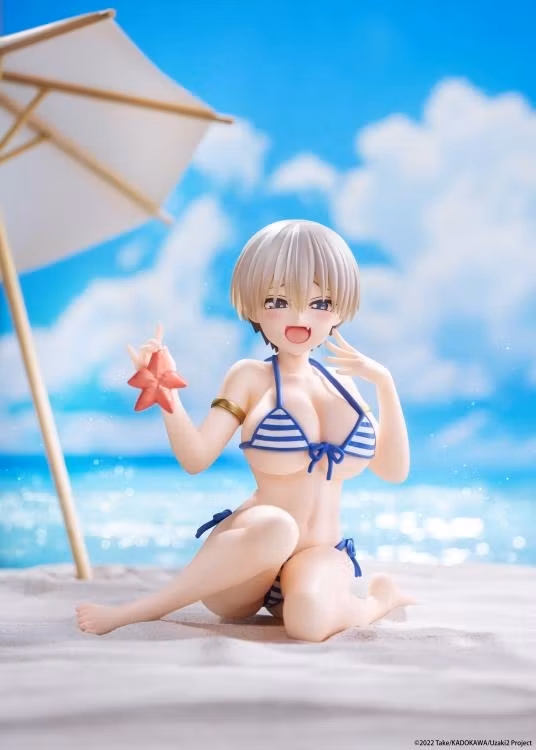 Uzaki-chan Wants to Hang Out! Desktop Cute Hana Uzaki (Swimwear Ver.) Figure