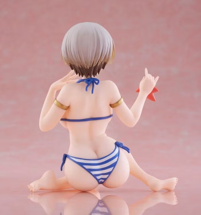Uzaki-chan Wants to Hang Out! Desktop Cute Hana Uzaki (Swimwear Ver.) Figure