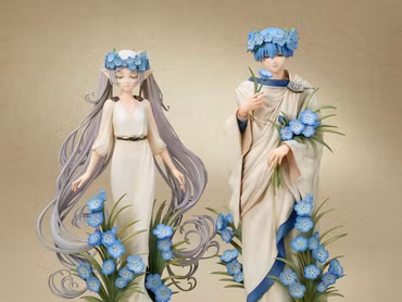 Frieren: Beyond Journey's End Frieren & Himmel (Art Nouveau Style) 1/7 Scale Figure Set