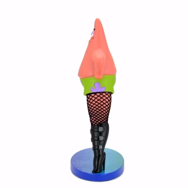 SpongeBob SquarePants Goofy Goober Rock Patrick Star in Fishnets 6" Art Figure