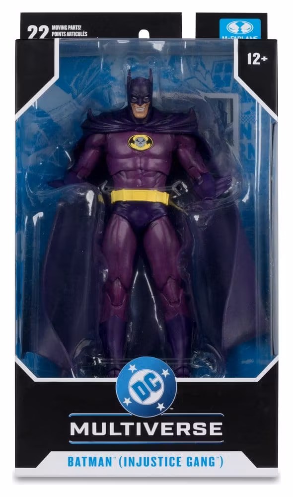 DC Multiverse Batman (Injustice Gang) (JLA: Rock of Ages) (Red Platinum Edtion) Action Figure