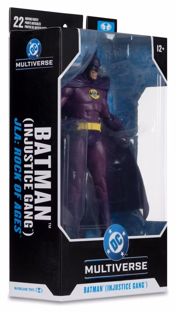DC Multiverse Batman (Injustice Gang) (JLA: Rock of Ages) (Red Platinum Edtion) Action Figure